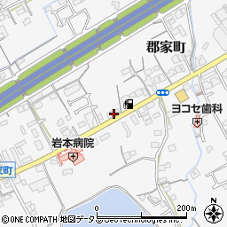 香川県丸亀市郡家町2651-1周辺の地図