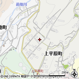 広島県呉市上平原町13-34周辺の地図