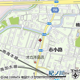 和歌山県和歌山市市小路94-1周辺の地図