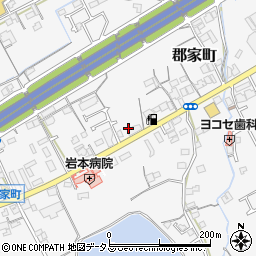 香川県丸亀市郡家町2651周辺の地図
