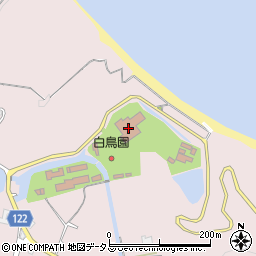 白鳥園周辺の地図