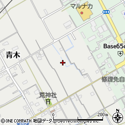 香川県仲多度郡多度津町青木周辺の地図