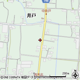 香川県木田郡三木町井戸2087周辺の地図