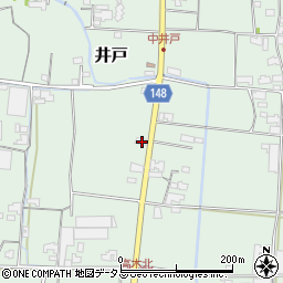 香川県木田郡三木町井戸2087周辺の地図