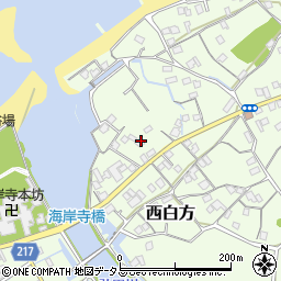 香川県仲多度郡多度津町西白方412周辺の地図