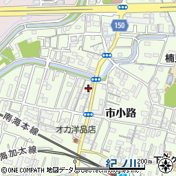 和歌山県和歌山市市小路94周辺の地図