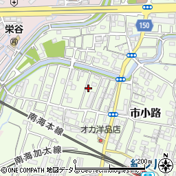 和歌山県和歌山市市小路100-7周辺の地図