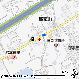香川県丸亀市郡家町2512周辺の地図