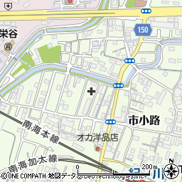 和歌山県和歌山市市小路98周辺の地図