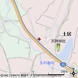 香川県東かがわ市土居619周辺の地図