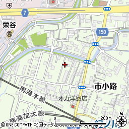 和歌山県和歌山市市小路100-10周辺の地図