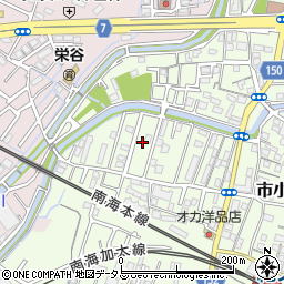 和歌山県和歌山市市小路106-39周辺の地図