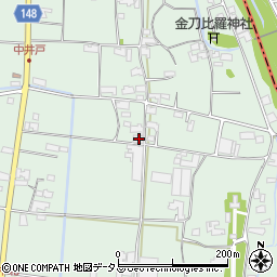 香川県木田郡三木町井戸1667周辺の地図