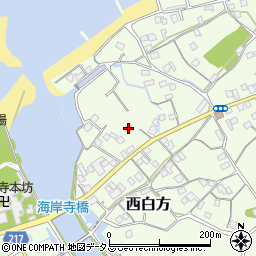 香川県仲多度郡多度津町西白方413周辺の地図