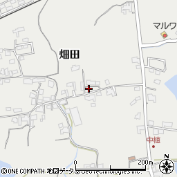 香川県綾歌郡綾川町畑田1600周辺の地図