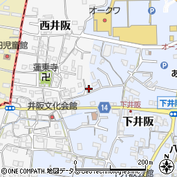 和歌山県紀の川市西井阪104-1周辺の地図