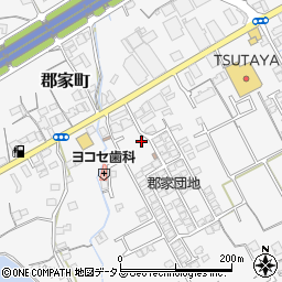 香川県丸亀市郡家町2043-5周辺の地図