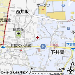 和歌山県紀の川市西井阪104-2周辺の地図