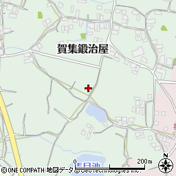 兵庫県南あわじ市賀集鍛治屋周辺の地図