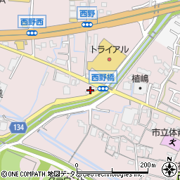 アボス（ＡＢＯＳ）株式会社　和歌山営業所周辺の地図