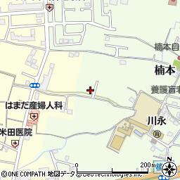 和歌山県和歌山市楠本104-2周辺の地図