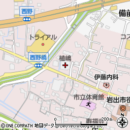 植嶋阪和営業所周辺の地図