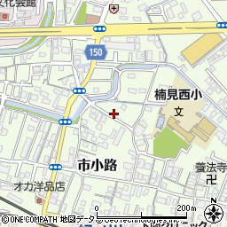 和歌山県和歌山市市小路87周辺の地図