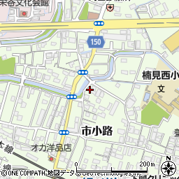 和歌山県和歌山市市小路90周辺の地図