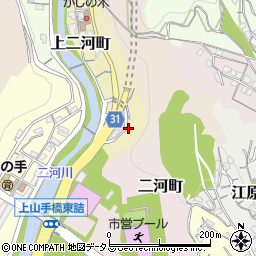 広島県呉市上二河町1周辺の地図