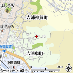 広島県呉市吉浦東町8-16周辺の地図