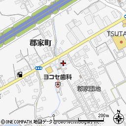 香川県丸亀市郡家町2042周辺の地図