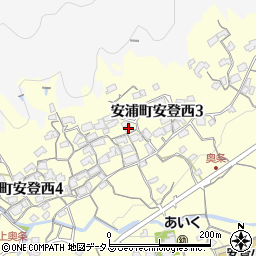 広島県呉市安浦町安登西3丁目9-43周辺の地図