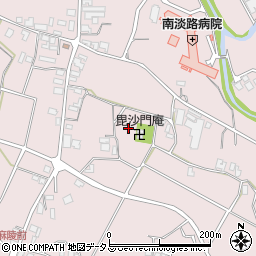 兵庫県南あわじ市賀集福井周辺の地図