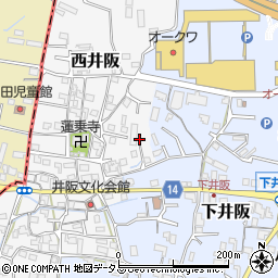 和歌山県紀の川市西井阪104-3周辺の地図