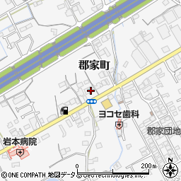高松信用金庫丸亀南支店周辺の地図