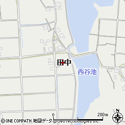 香川県木田郡三木町田中2461周辺の地図