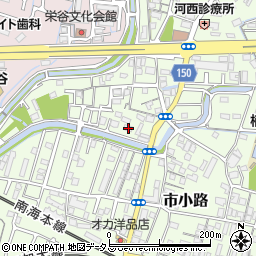 和歌山県和歌山市市小路272-1周辺の地図