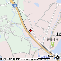 香川県東かがわ市土居630周辺の地図