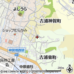 広島県呉市吉浦東町8-4周辺の地図