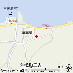 広島県江田島市沖美町三吉430周辺の地図