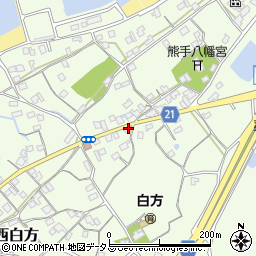 香川県仲多度郡多度津町西白方281-2周辺の地図
