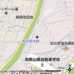 和歌山県和歌山市園部1172周辺の地図