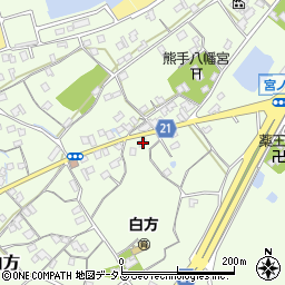 香川県仲多度郡多度津町西白方189周辺の地図