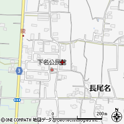 香川県さぬき市長尾名392周辺の地図
