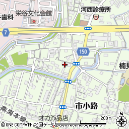 和歌山県和歌山市市小路275周辺の地図