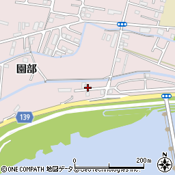 和歌山県和歌山市園部1320周辺の地図