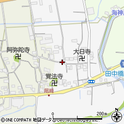 和歌山県紀の川市尾崎周辺の地図