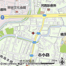 和歌山県和歌山市市小路275-4周辺の地図