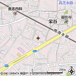 和歌山県和歌山市栄谷258-5周辺の地図