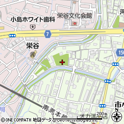 平井公園周辺の地図